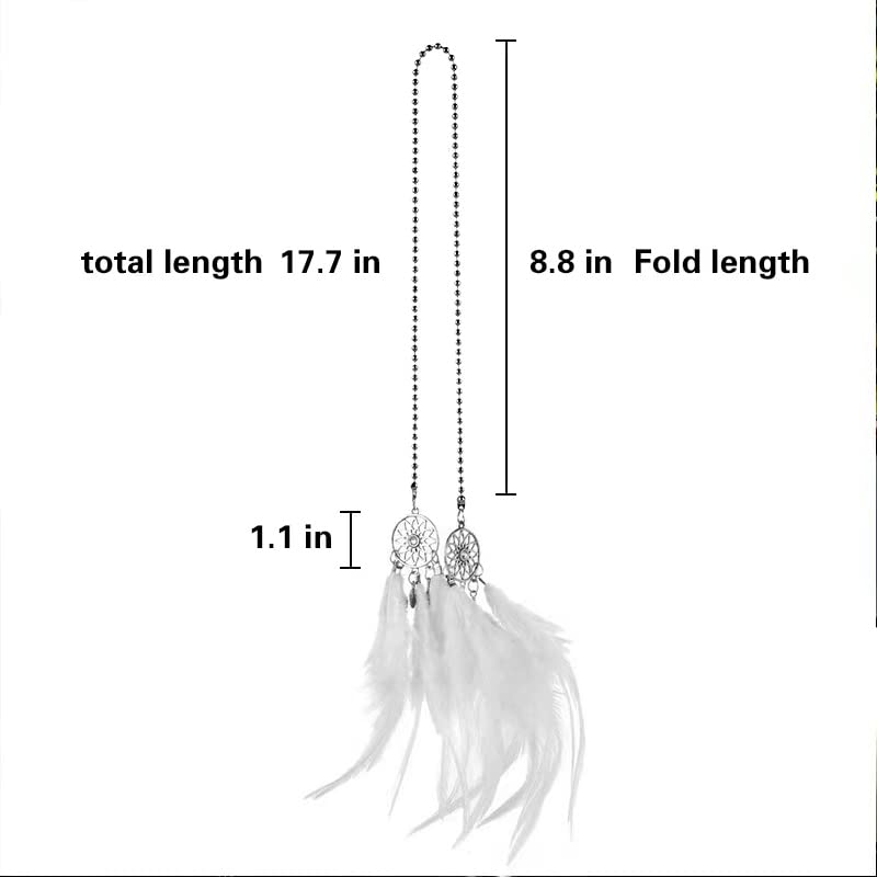 car Decorations for Women,Dream Catcher for car,Feather Dream Catcher Crystal Charm Bling Deco Accessories Hanging Ornaments Gift for Girl(Gray)