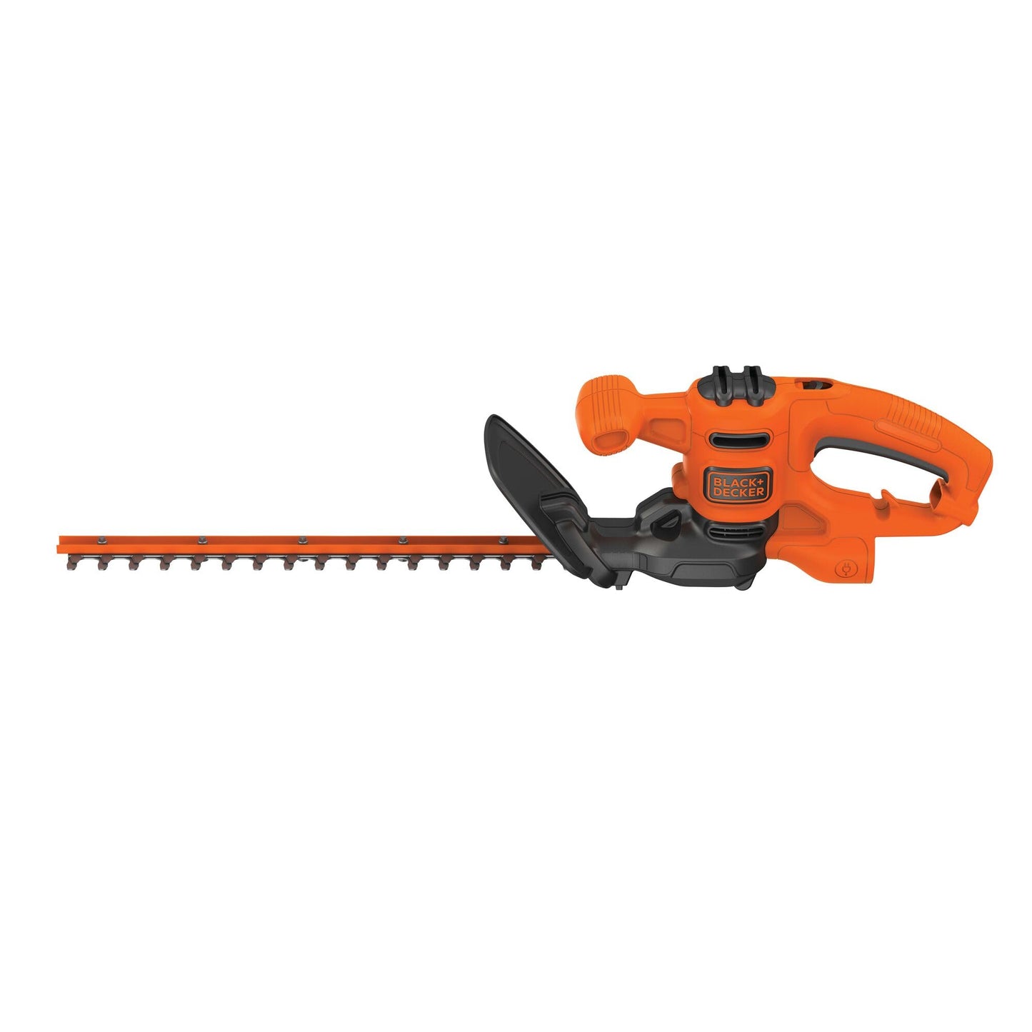 BLACK+DECKER Electric Hedge Trimmer, 16-Inch 3.0 Amp Compact Corded Power Hedge Trimmer (BEHT100)