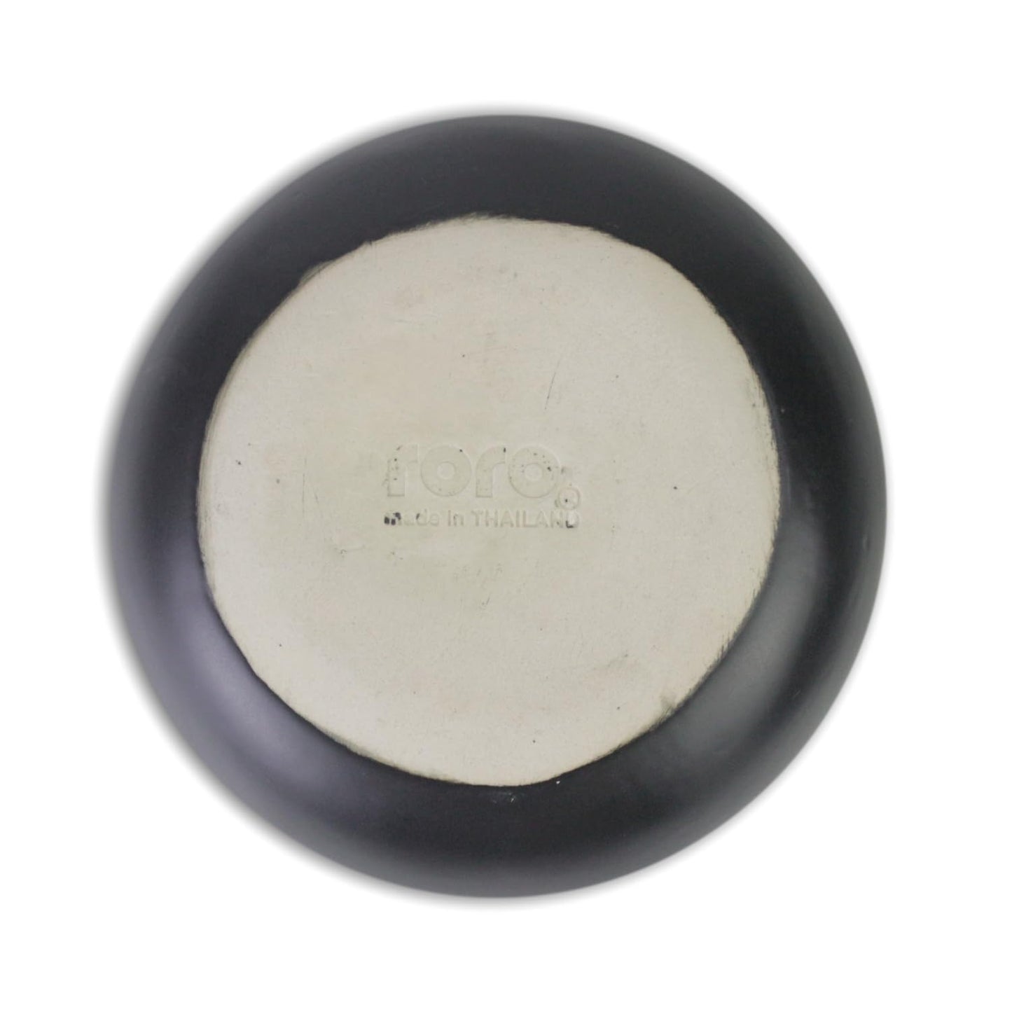 roro 5 Inch Handmade Ceramic Small Bowl, Matte Black