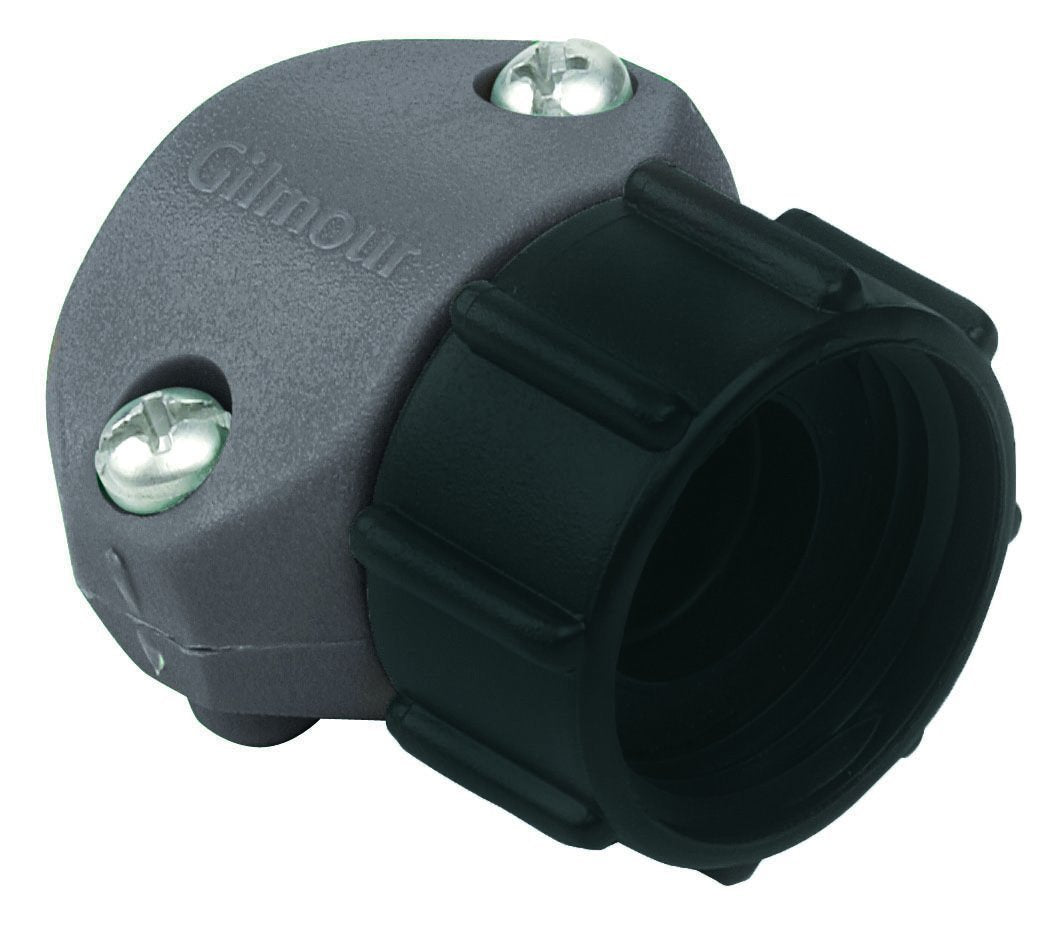 Gilmour 01F Female End Garden Hose Repair Coupler, Use with 5/8 or 3/4 inch Hoses - 5 Pack.