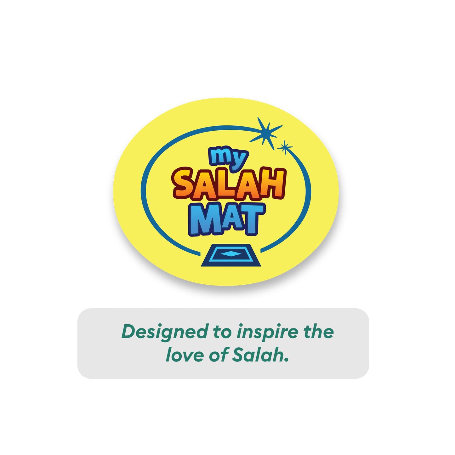 My Salah Mat for Adults - Smart Interactive Prayer Mat for Adults & Reverts Learning Surahs, Salah, Duas, & More - Muslim Prayer Rug with 25 Touch Keys, Padded Prayer Mat Layer, & Speaker for Ages 8+