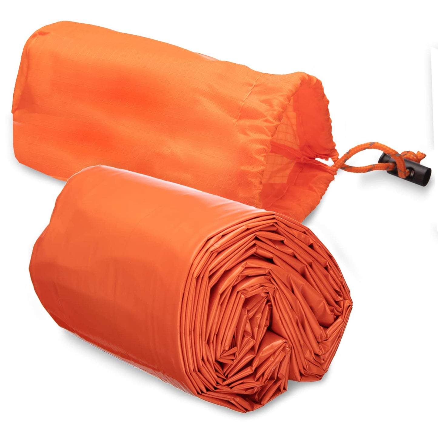 NovaMedic Emergency Sleeping Bag 5 Pack – 84"x36" Thermal Mylar Survival Bivy Sack – Waterproof, Lightweight & Compact Emergency Blanket for Camping, Hiking, Outdoor Survival & Travel