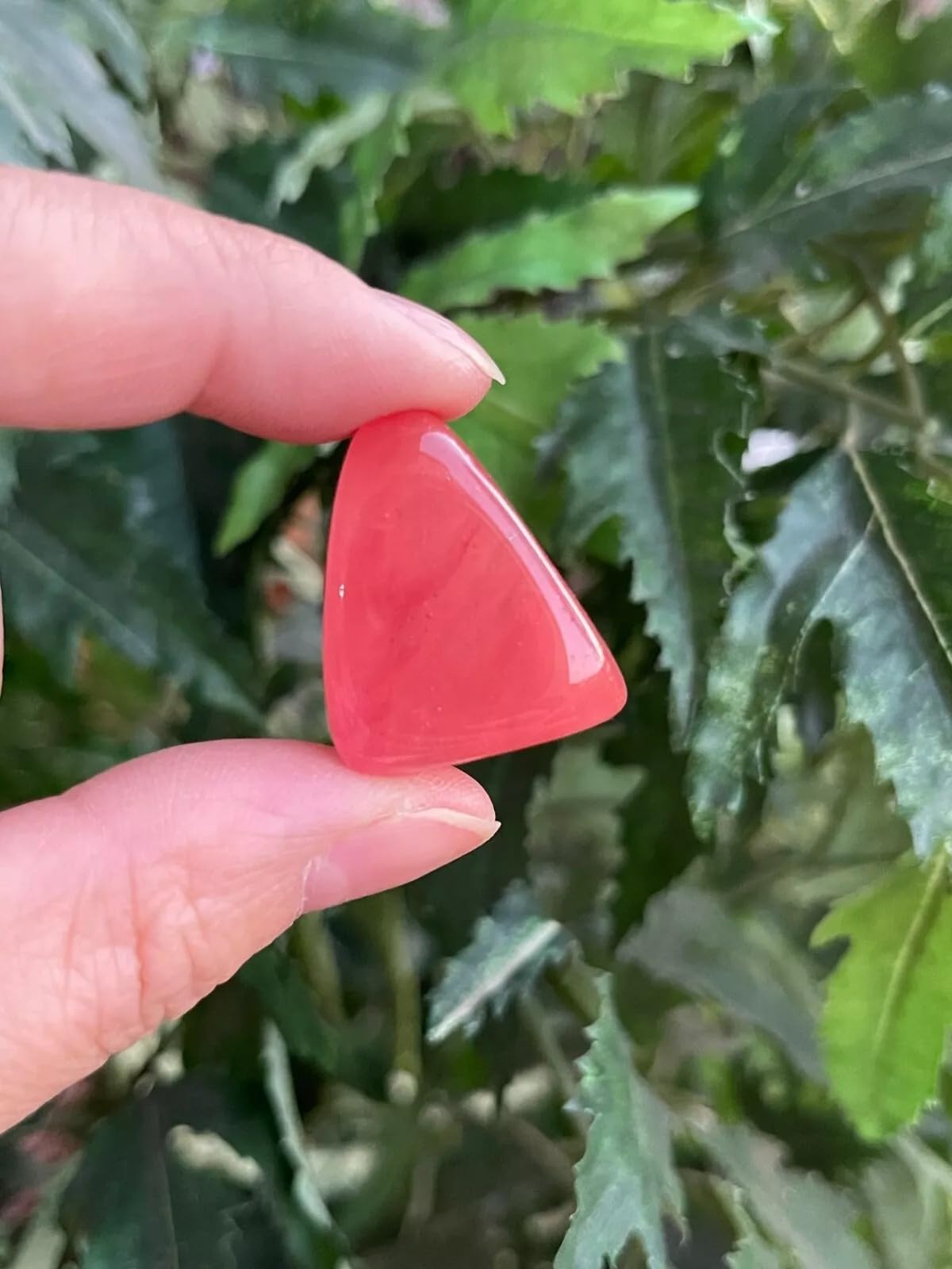 GAF TREASURES 5 Pcs Strawberry Obsidian Tumbled Stones, Polished Strawberry Obsidian Gemstone, Strawberry Obsidian Healing Crystals (Strawberry Obsidian)