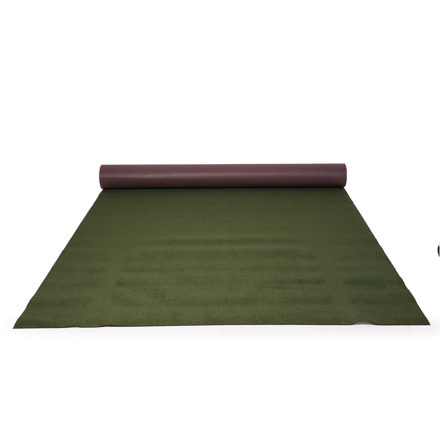 Grefinity Marine Carpet,6 FT x 14 FT Olive Green Indoor Outdoor Carpet 0.2" Thick with Water-Proof TPE Backing, Non-Slide for Home, Patio, Porch, Deck