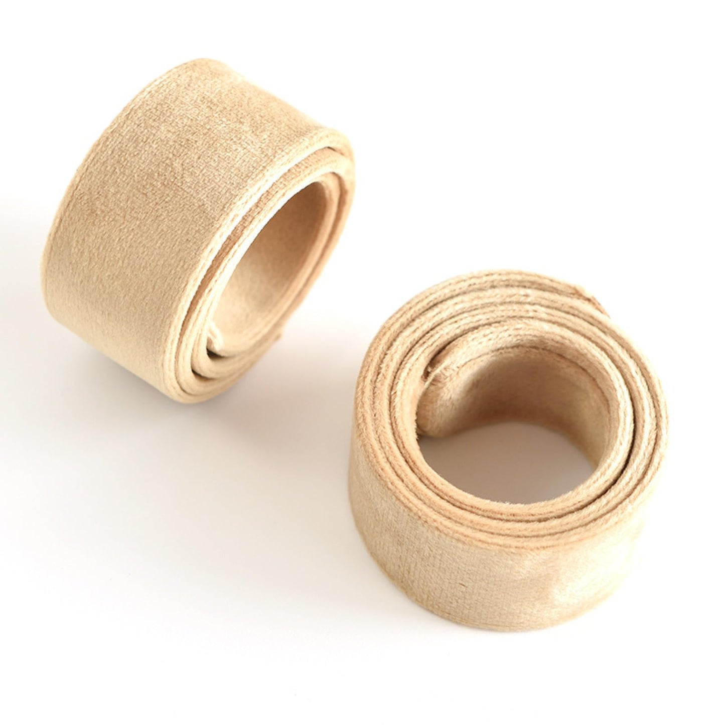 Curtain Ties 4 Pieces Flannel Curtain Straps Without Perforation and Installation Without Installation Elastic Curtain Straps Beige (Beige)
