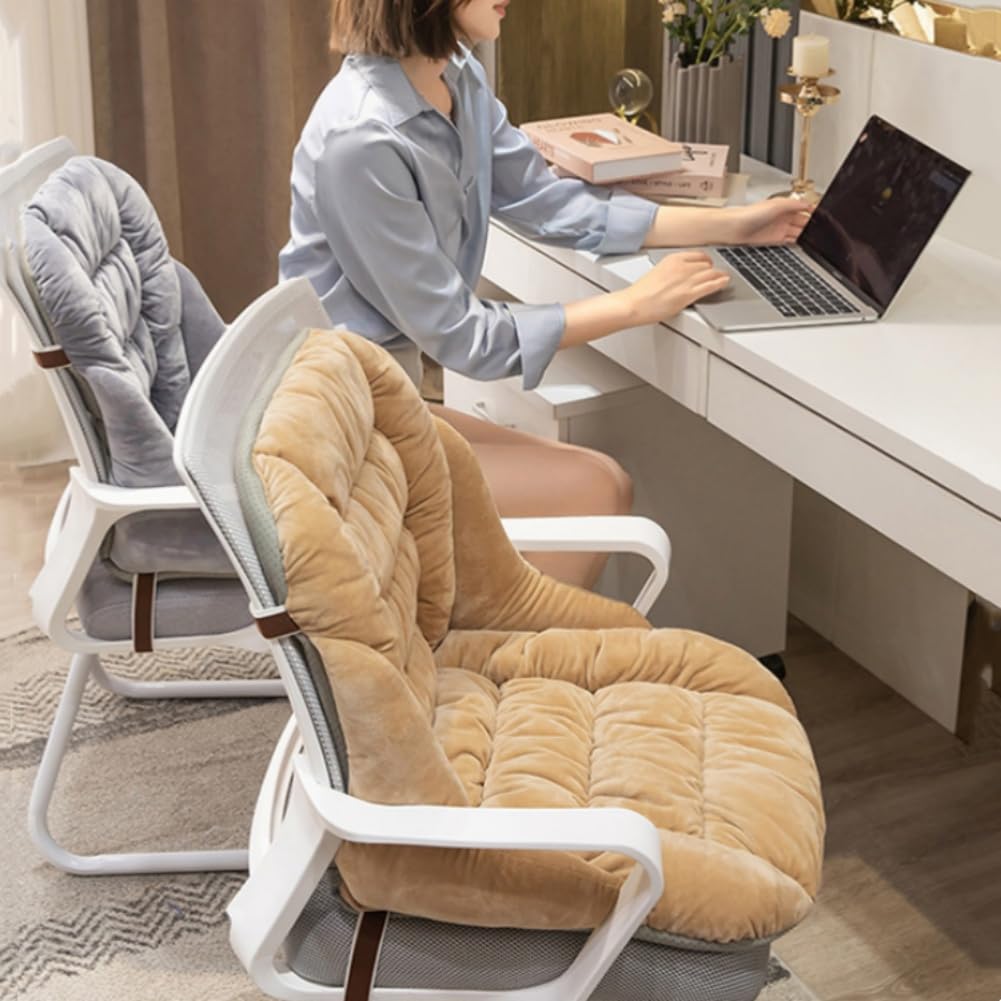 Non-Slip Rocking Chair Cushion with High Back Support Soft Office & Dorm Seat Cushion, 35.4 * 19.10in