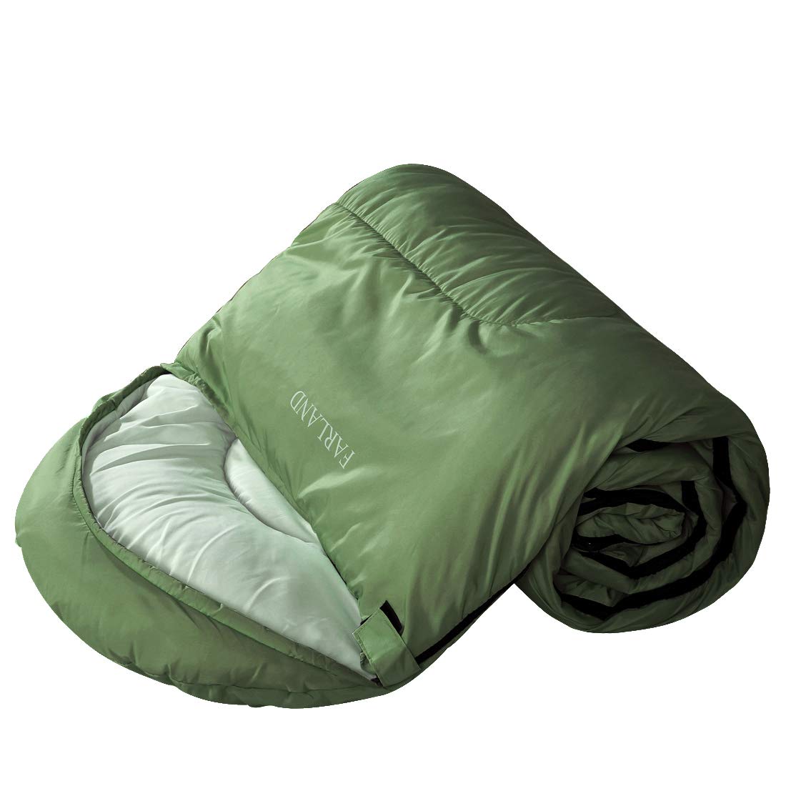 FARLAND Sleeping Bags for Adults Teens Kids with Compression Sack Portable and Lightweight for 3-4 Season Camping, Hiking,Waterproof, Backpacking and Outdoors