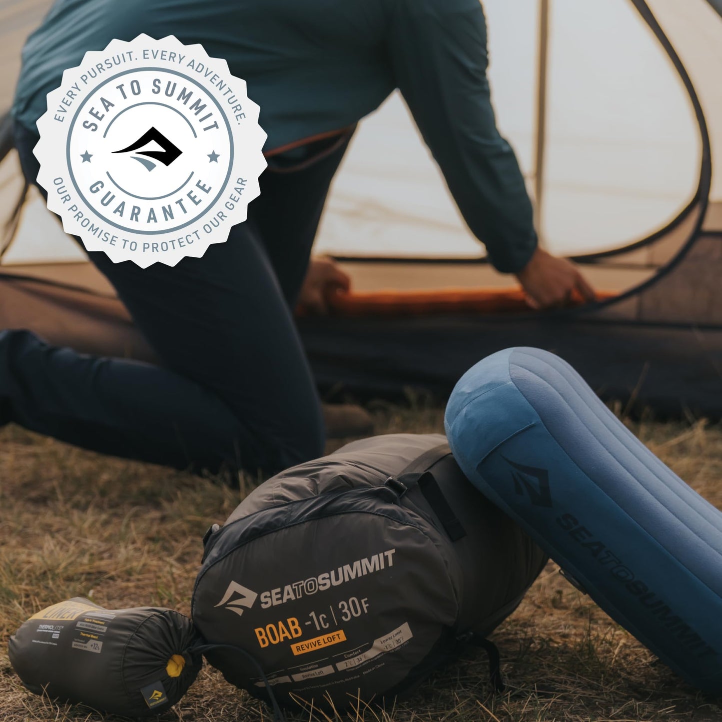 Sea to Summit Boab Synthetic 2-Season Sleeping Bag, 30-Degree, Regular