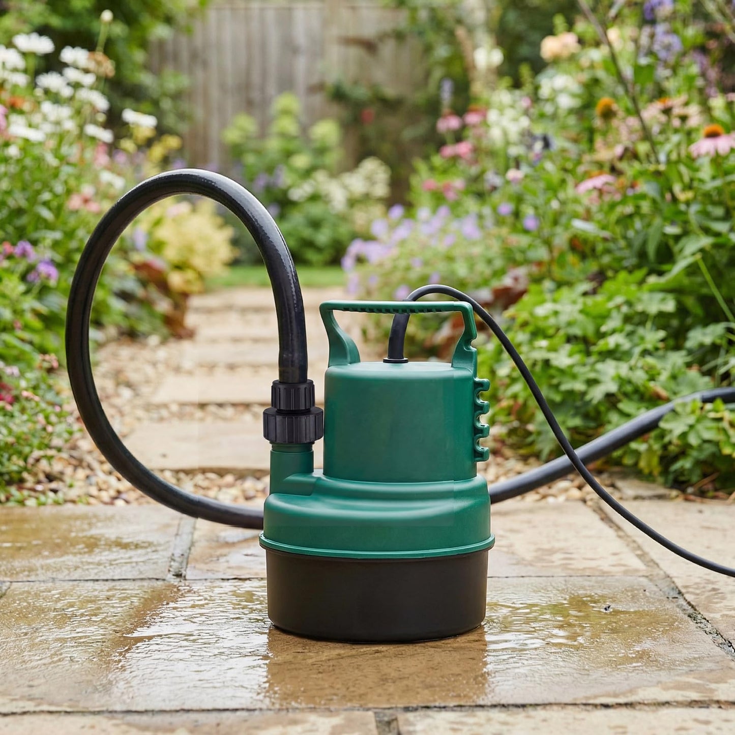 Pangda 2 Set Submersible Water Pump Garden Hose Adapter Plastic Hose Fitting Connector 1-1/2" Female to 3/4" Male for Standard Garden and Any PVC Pipe Application