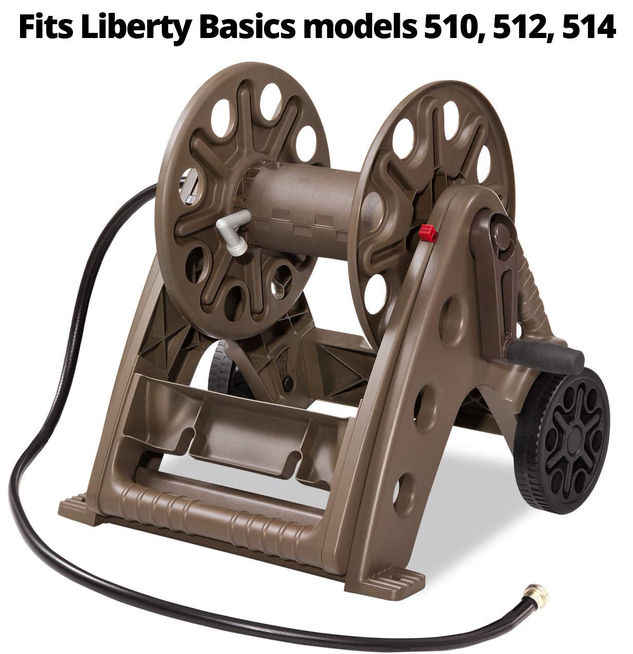 Liberty Garden Double Female Connector Leader Hose, Black Model 502-G