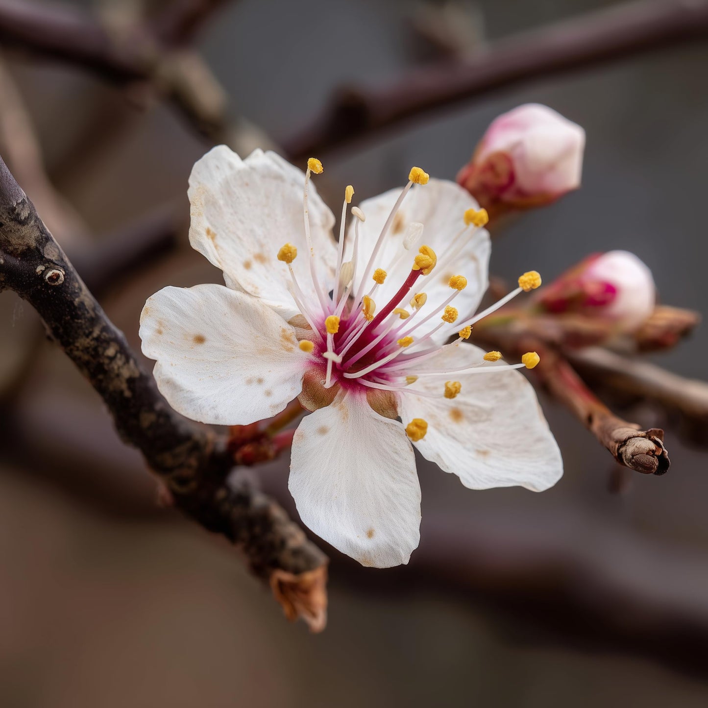 Purple Leaf Sand Cherry Shrub/Tree - 10-16" Tall Live Plant - Quart Pot - Purpleleaf Cistena Plum Bush - Prunus × cistena
