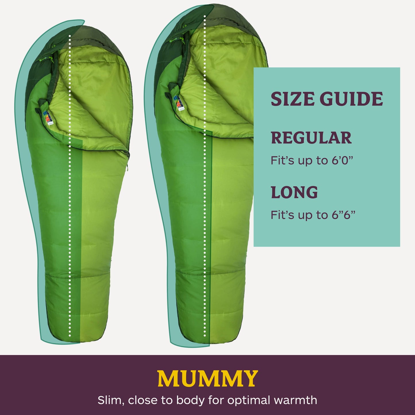 Marmot Men's Trestles 30° Sleeping Bag | Insulated, Water-Resistant, Left-Zip, Green Lichen/Greenland, Long