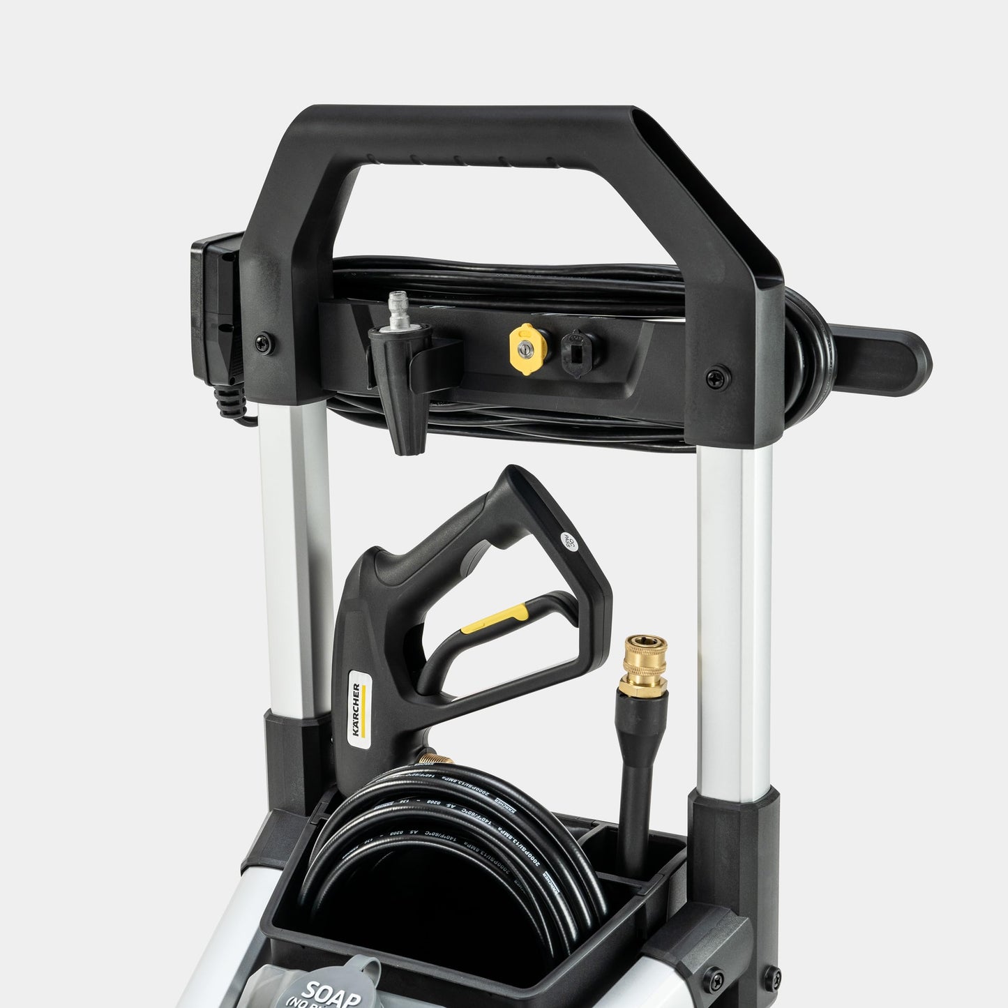 Kärcher Pressure Washer K1700B, CETA Certified, 3 Spray Nozzles, Detergent Tank, for Cars, Driveways, Siding, Patios, 1.2 max. GPM