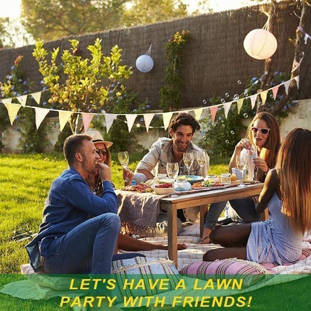 Grass Seed Mat Roll, Biodegradable Lawn Seed Mat,Backyard Plant Growing Grass Seed Germination Blanket, one-Piece Solution-just Water and Grow-not Fake or Artificial Tur, green