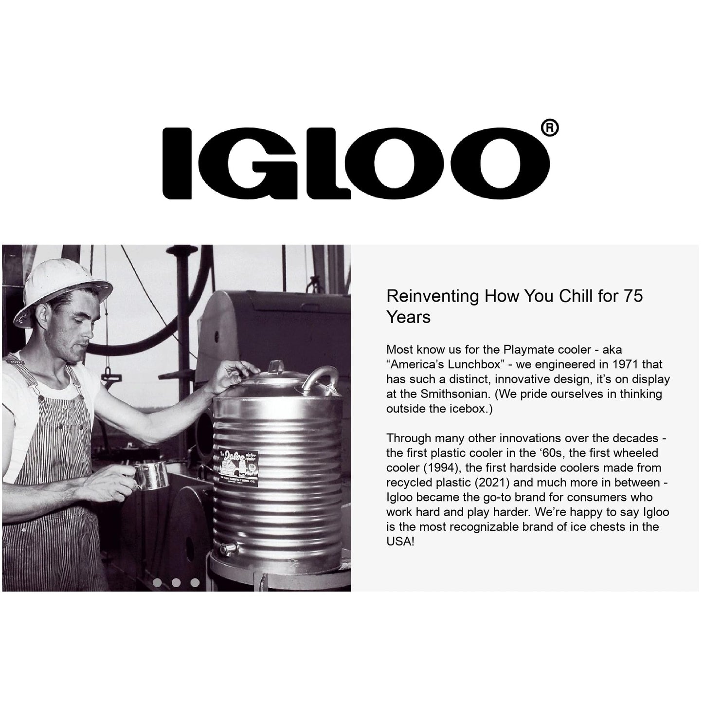 Igloo Replacement Telescoping Handle for Ice Cube and Latitude 60 Qt Wheeled Cooler