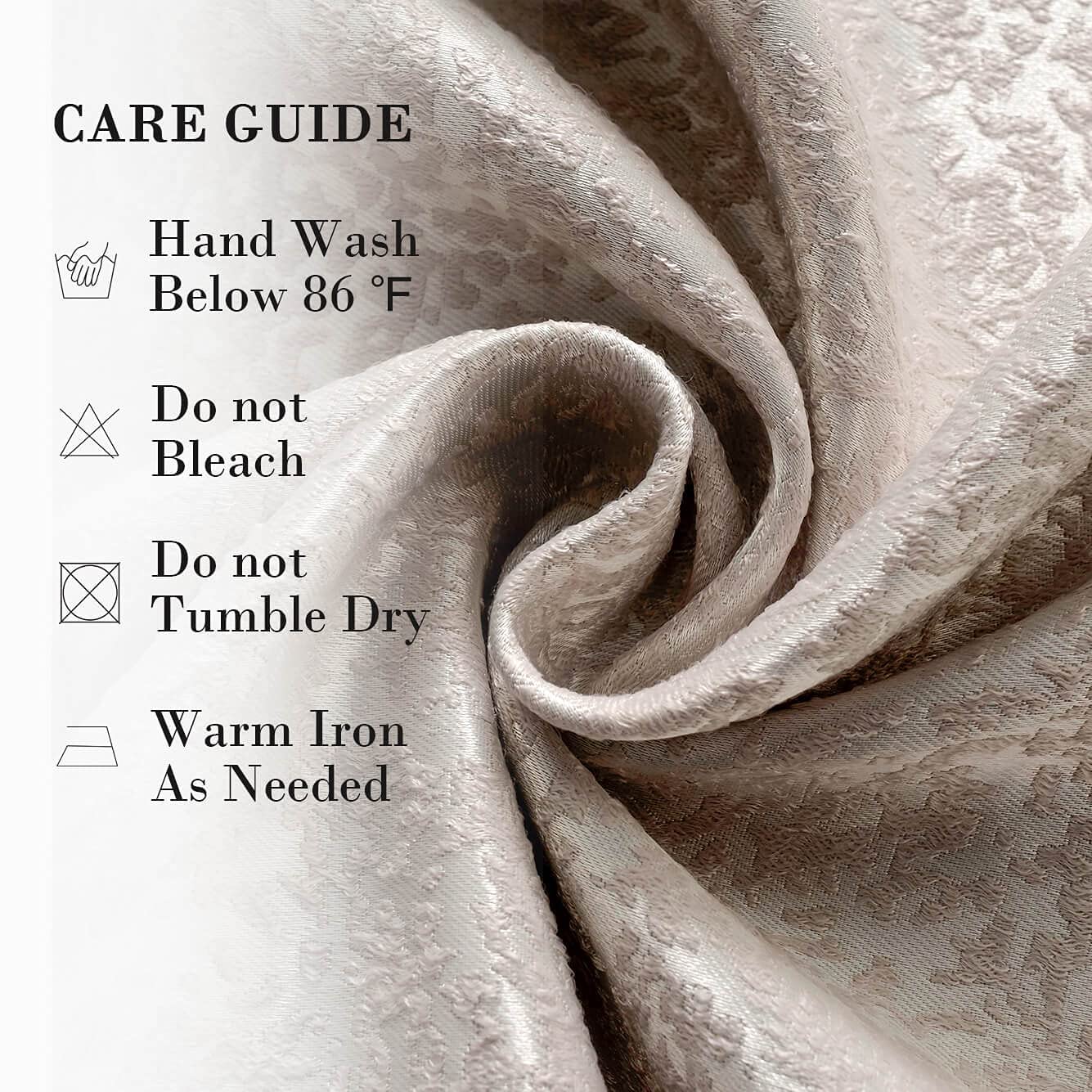 VOGOL Embroidered Curtains 84 inches Long Grommet Window Treatment Voile Panel Drape for Living Room Kitchen, Two Panels, W54 x L84 inch