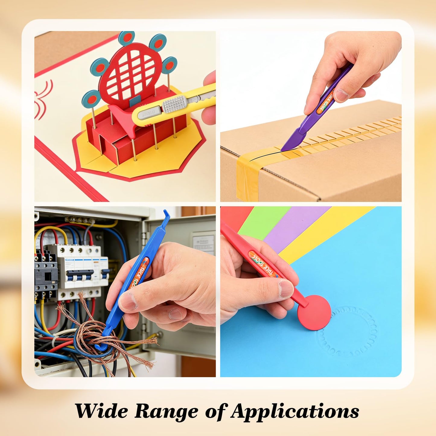 EHDIS Vinyl Tucking Tool 17 in 1 Vinyl Wrap Stick Set with Tool Pounch Car Wrapping Mini Corner Squeegee Curves Slot Vinyl Tools for Window Tinting,Vinyl Film Application,Wallpaper Installing