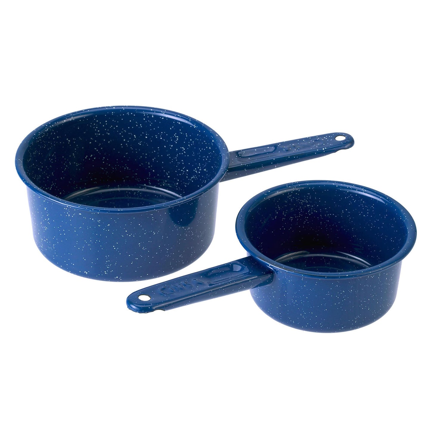 GSI Outdoors 2 qt Sauce Pan | Enameled Steel Sauce Pan for Camping, Cabin and Farmhouse Kitchen