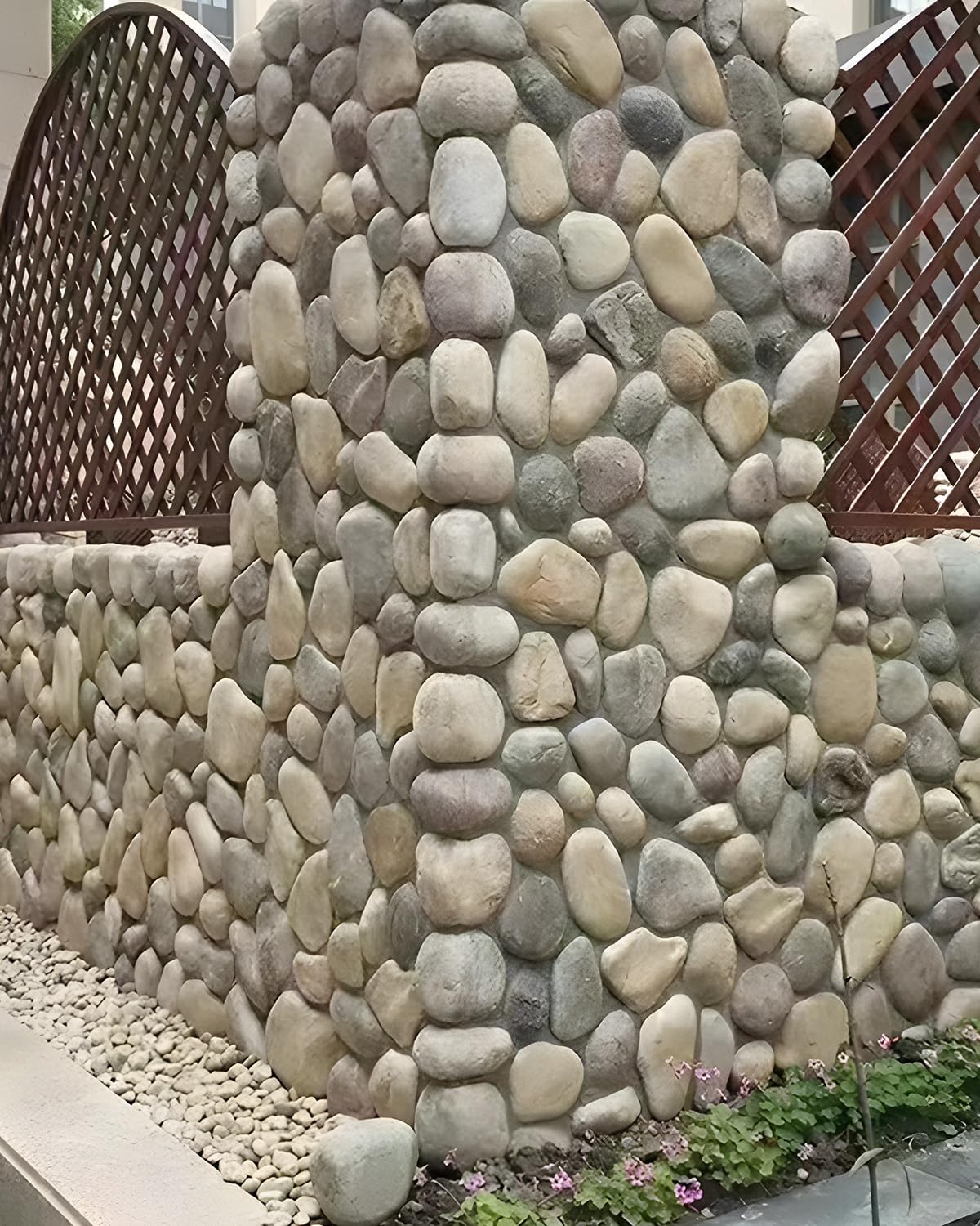 FAHAXIKI Natural River Rocks-10 lbs of Pebbles and River Stones,1-2 Inch Plant Rocks for Landscaping,Garden Paving,Crafting,Walkways,and Outdoor Decorative Stone,Mexican Beach River Rocks
