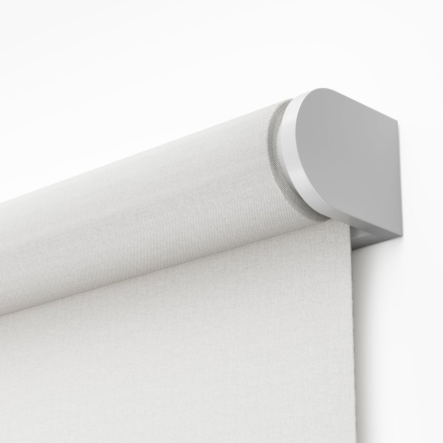 GE Smart Shades, Rechargeable Battery Roller Shade with Remote Control, Translucent White Fabric, White Hardware, 24-in Wide, 1 Count