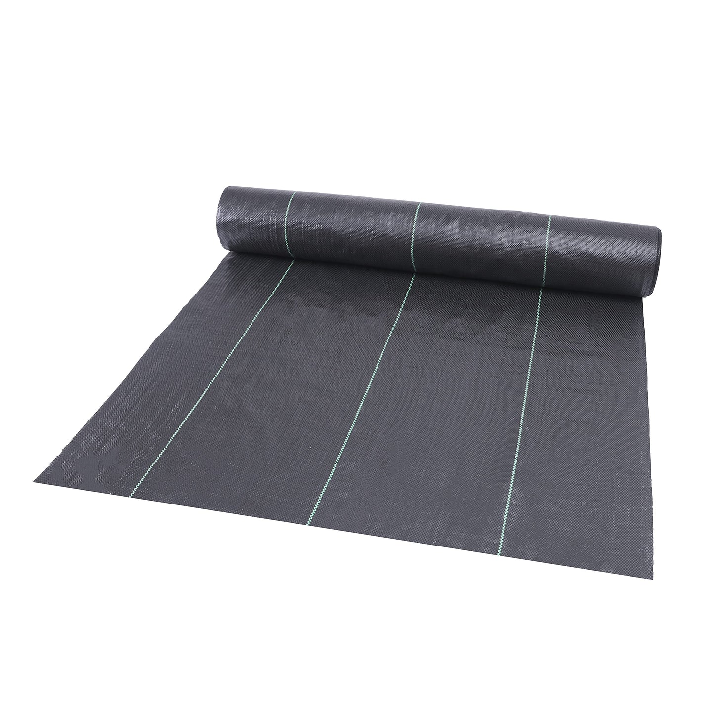EXTRAEASY Weed Barrier Fabric 3.2oz Heavy Duty - 4ft x 300ft Landscape Fabric | Easy Install & Rugged Plastic Ground Cover Weed Barrier with UV Protection for Gardens, Landscaping Fabric