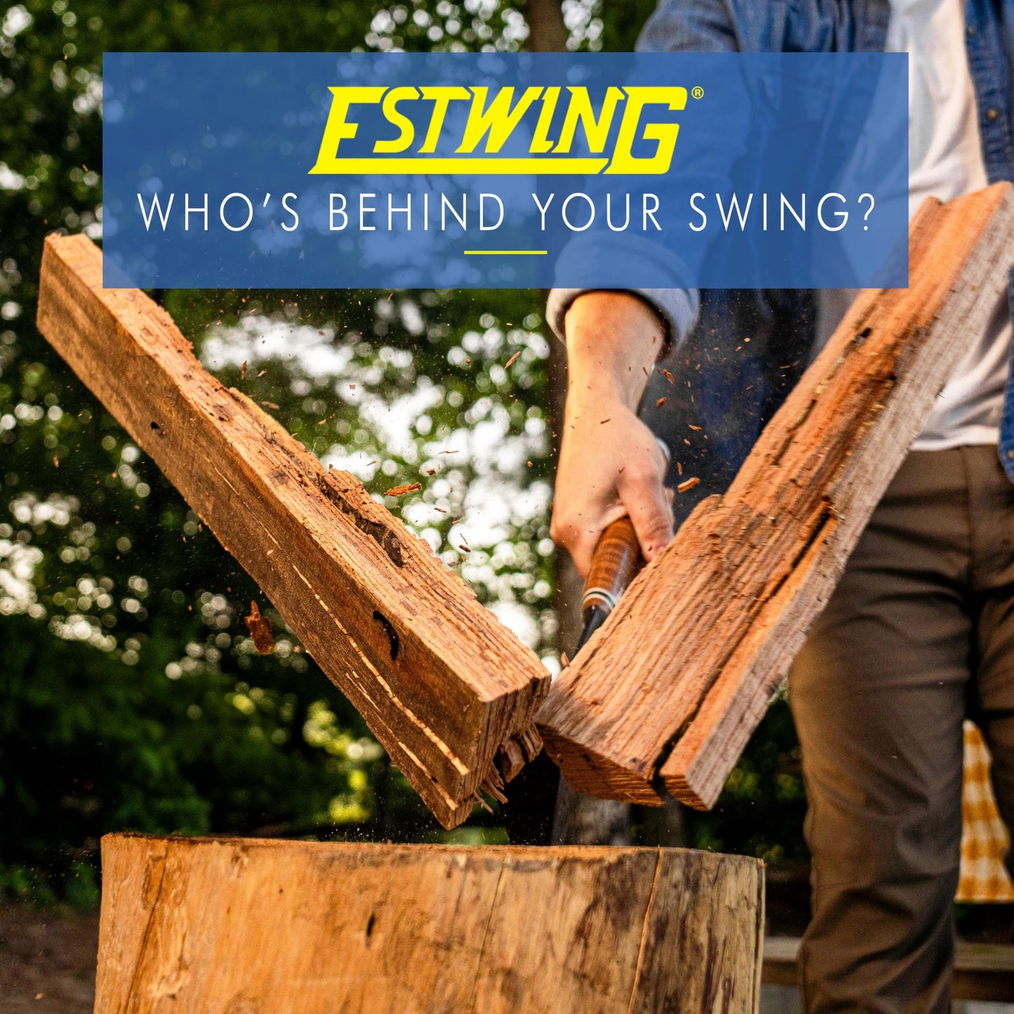 ESTWING Sure Split Wedge - 5-Pound Wood Splitting Tool with Forged Steel Construction & 1-7/8" Cutting Edge - E-5
