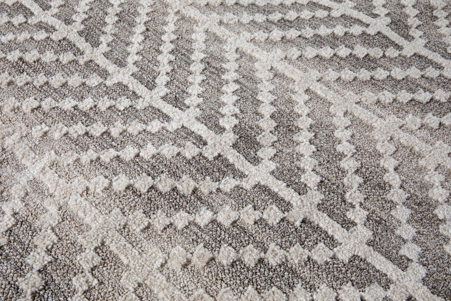 Well Woven Custom Size Hallway & Stair Runner- Harlow Rhodes Taupe 31 Inches Wide x 2 Feet Long Runner (31" x 2') Runner Rug - Contemporary Design, Ultra-Soft, Easy-Clean