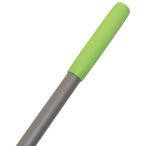 Flip Scooping Leaf Rake, Heavy Duty Lawn and Yard Care, Extra Wide Head, Green