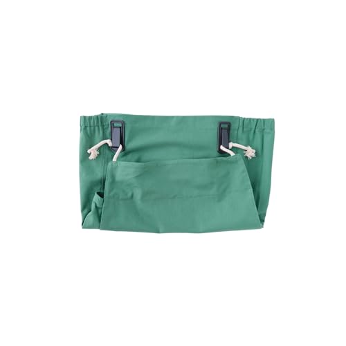 Roo Gardening Waist Apron with Pockets for Women & Men - Canvas Garden Apron with Harvesting Pouch, Water-Resistant, Washable