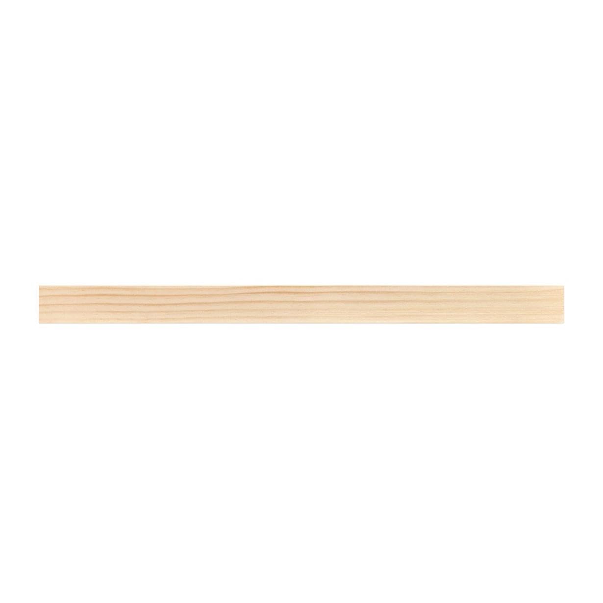 Homeforia 24 inch Wood Floating Shelves, High End Solid Natural Wood 24inch Floating Shelf for Wall, Unfinished Wooden 24 inches Floating Shelves, Heavy Duty Bracket, 24 X 6.5 X 1.75 in, Set of 2
