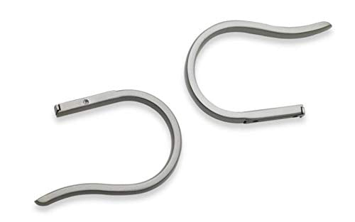Umbra Curtain Holdback for Window Treatment Drapery Rod, Nickel