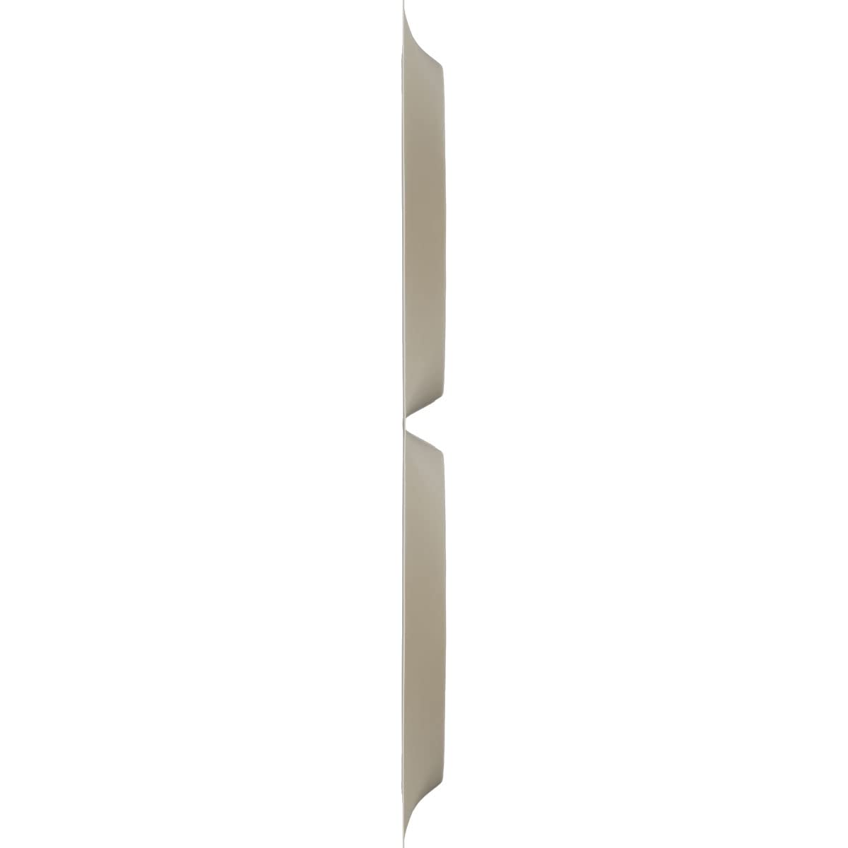 Ekena Millwork 11 7/8"W x 11 7/8"H Adonis EnduraWall Decorative 3D Wall Panel, Satin Blossom White (Covers 0.98 Sq. Ft.