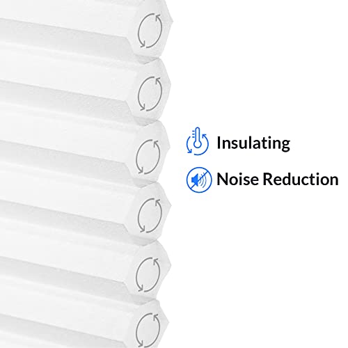 CHICOLOGY Cellular Shades , Window Blinds Cordless , Blinds for Windows , Window Shades for Home , Window Coverings , Cellular Blinds , Door Blinds , Morning Mist, 30"W X 64"H