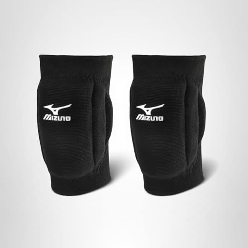 Mizuno T10 Plus Kneepad, ADULT Volleyball Kneepad, Black, One Size