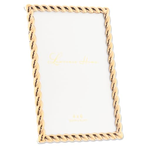 Lawrence Frames 4x6 Golden Rope Picture Frame (712046)