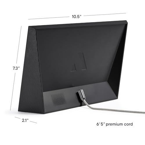 Aura Carver HD WiFi Digital Picture Frame, 10.1”, Add Photos with Aura App, Free Unlimited Storage - Wirecutter’s Pick for Best Digital Photo Frame 2022 - Gravel