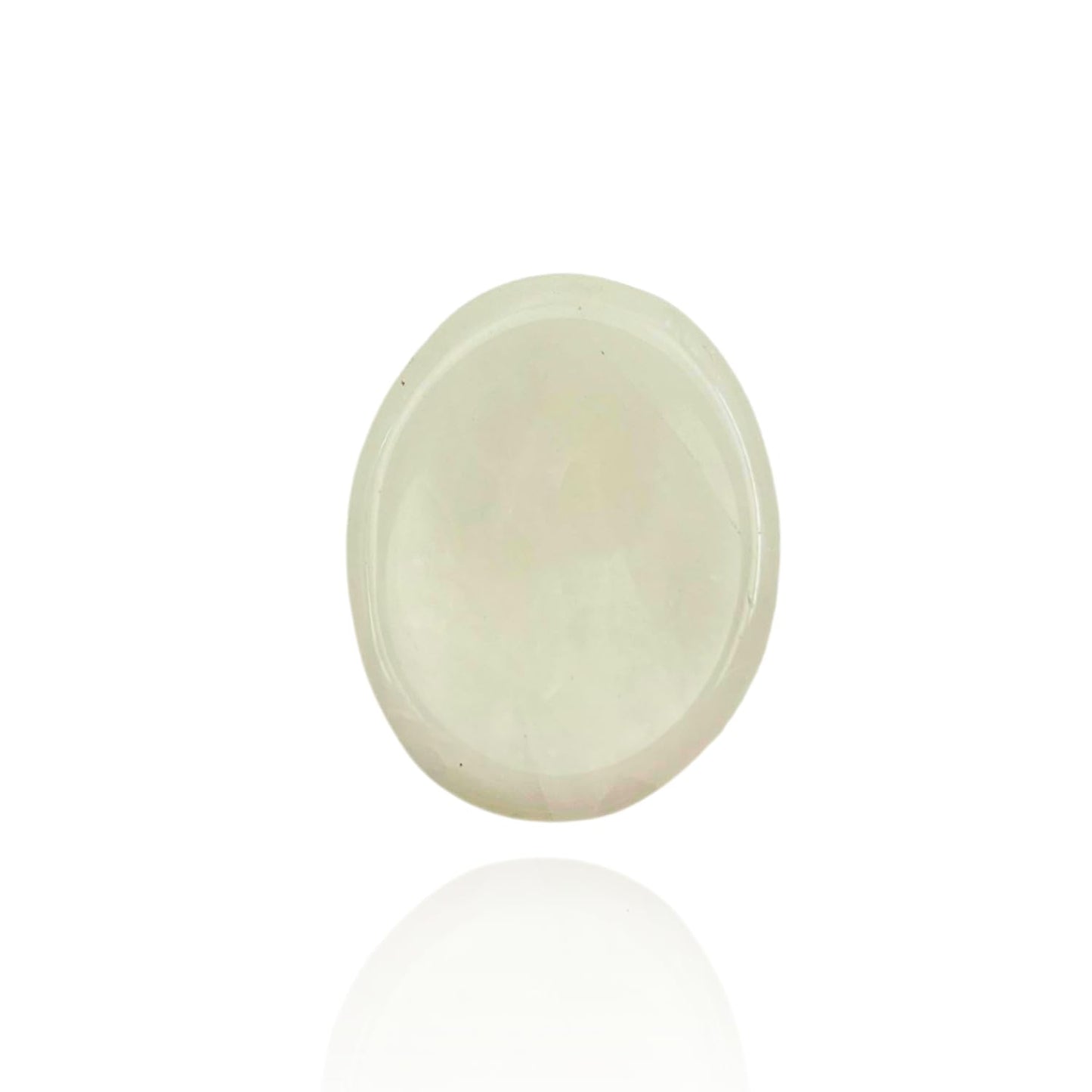 Snow Quartz Thumb Worry Stones Metaphysical Gemstone Crystal Healing Reiki Men Women Gift FENG Shui Positive Energy Love Wellness Palm Stones Wicca Powerful