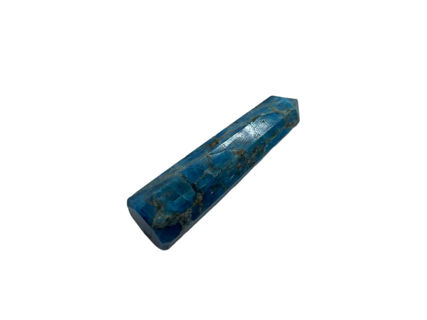 3 Inch Gemstones Apatite Obelisk Tower Jumbo Facet Aura Rock Crystal Natural Polished Earth Wand Spirit