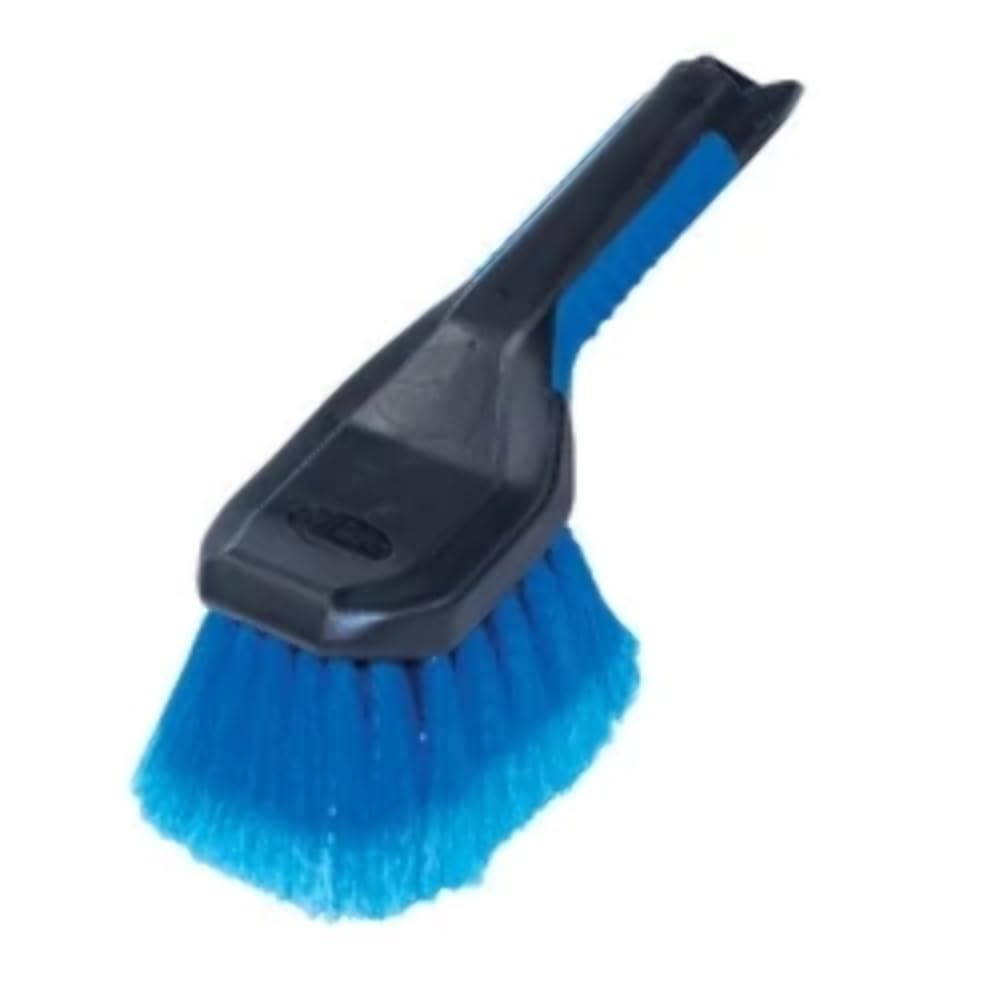 Carrand 94025 Body Brush with Comfort Grip Handle, Black