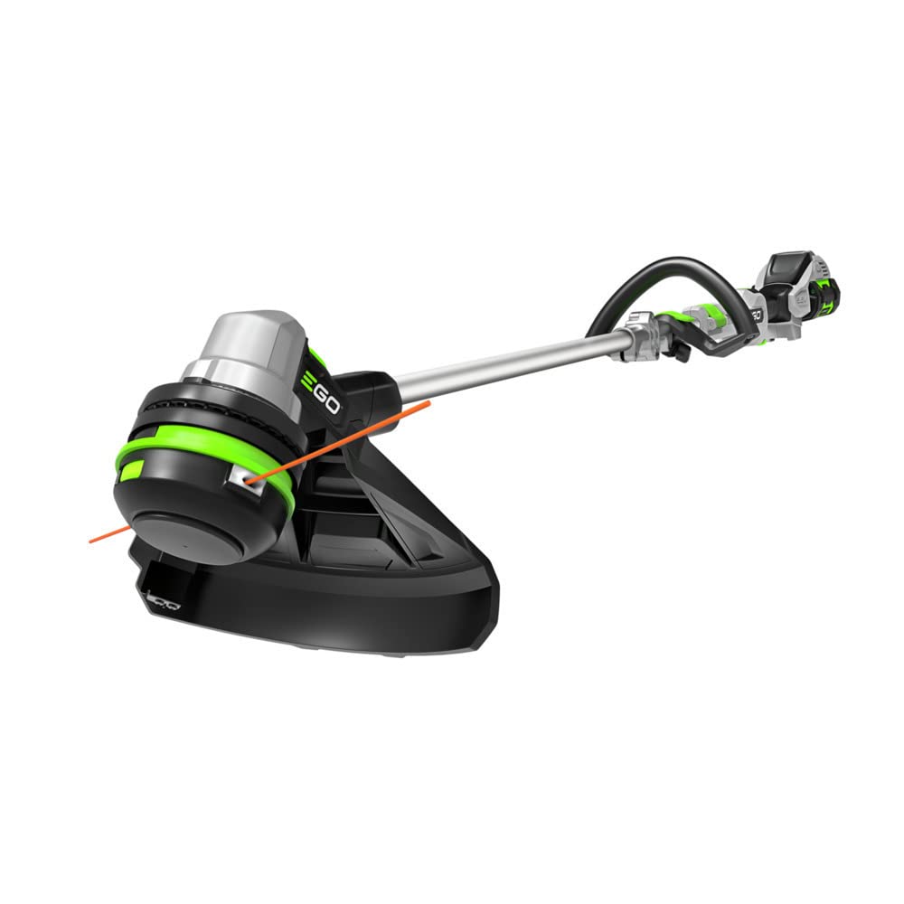EGO Power+ String Trimmer, Battery Powered, 15" Trimmer for Weeds and Grass with POWERLOAD, Telescopic Aluminum Shaft, Includes 56V 2.5Ah Battery and Charger - ST1511T