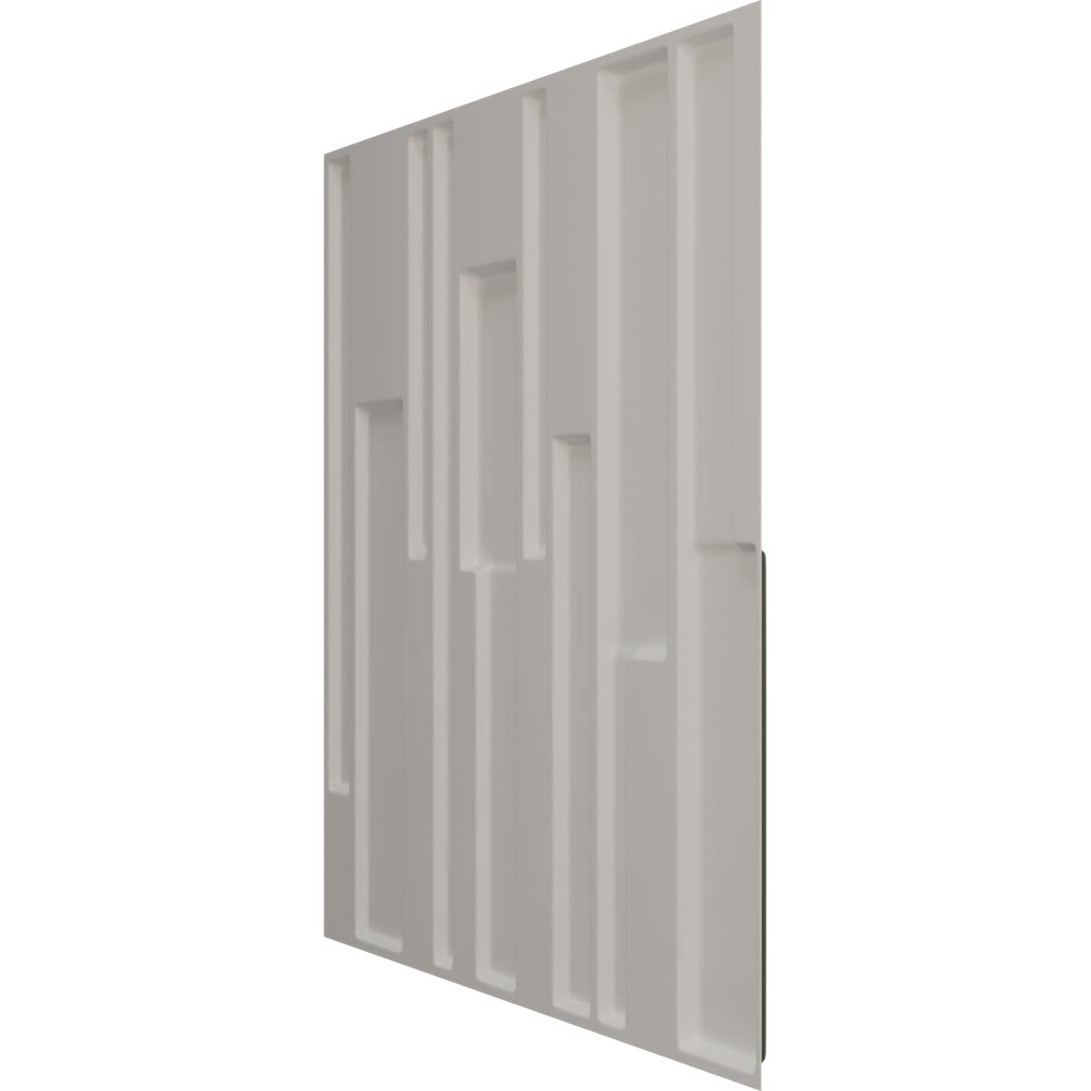 Ekena Millwork 19 5/8"W x 19 5/8"H Wigan EnduraWall Decorative 3D Wall Panel, Satin Hunt Club Green (Covers 2.67 Sq. Ft.