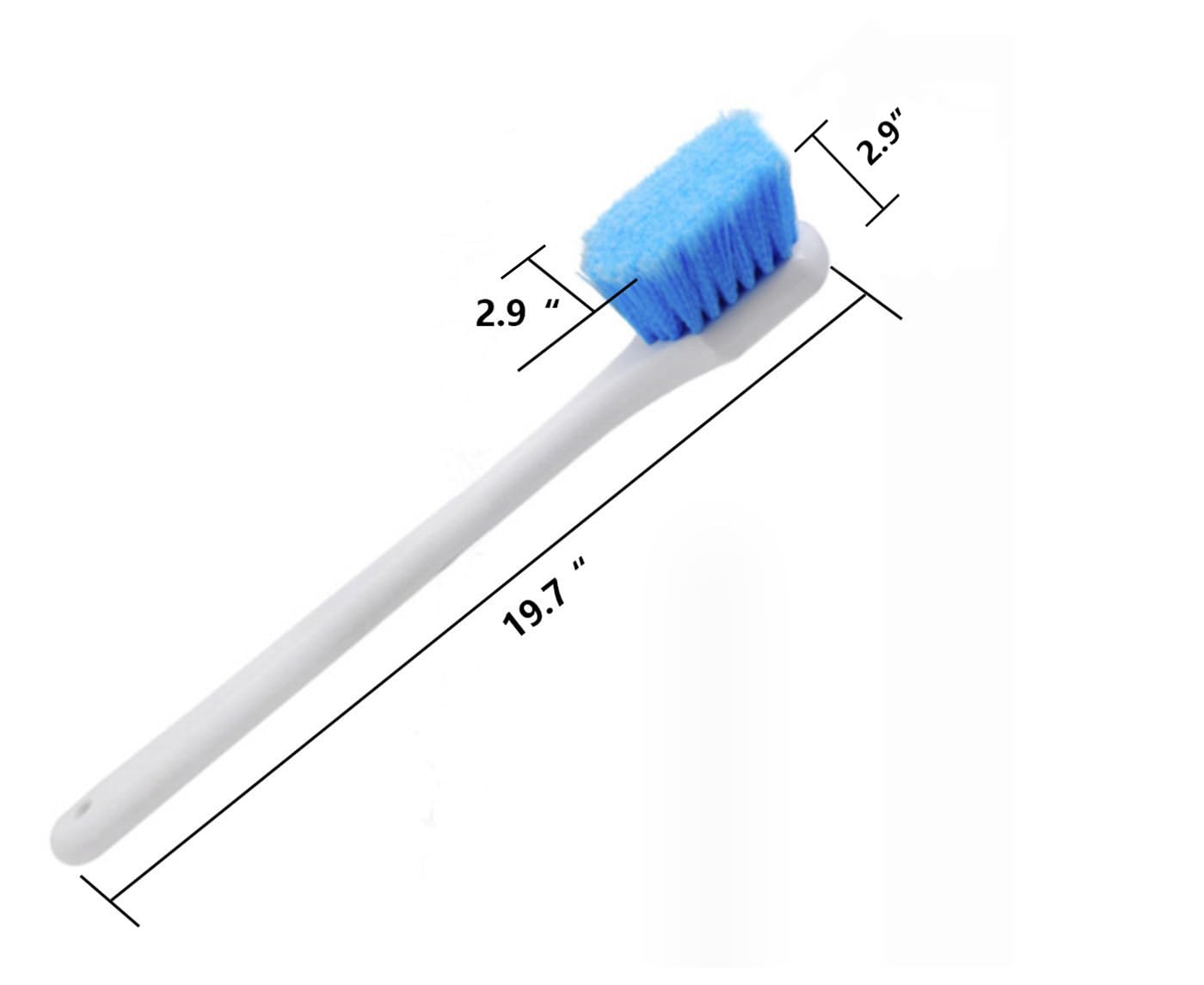 GEEP SMALL Long Handle Cleaning Brush, with Soft Bristles, Powerful Cleaning for Sink, Floor, Kitchen, Bathtub