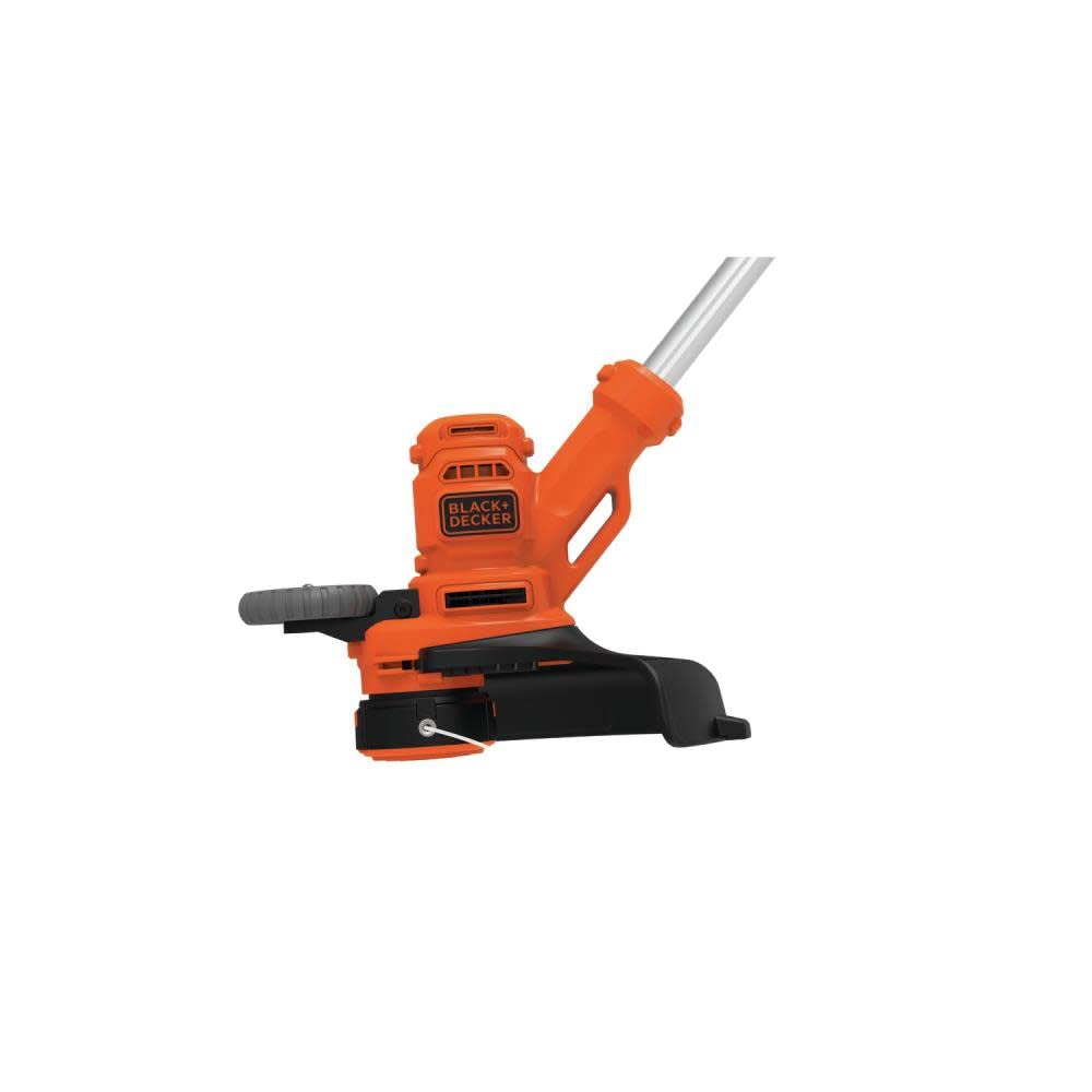 BLACK+DECKER String Trimmer Weed Eater, Corded Electric Weed Wacker, 6.5 AMP Motor, 14-inch Cutting Deck, 2 in 1 Trimmer and Edger, Lightweight and Powerful (BESTE620)
