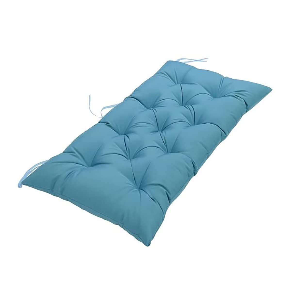 Yefound Outdoor Waterproof Bench Cushions Garden Bench Cushion Tufted Chair Pad 20 x 40 in Replacement Seat Pad Cushion Teal