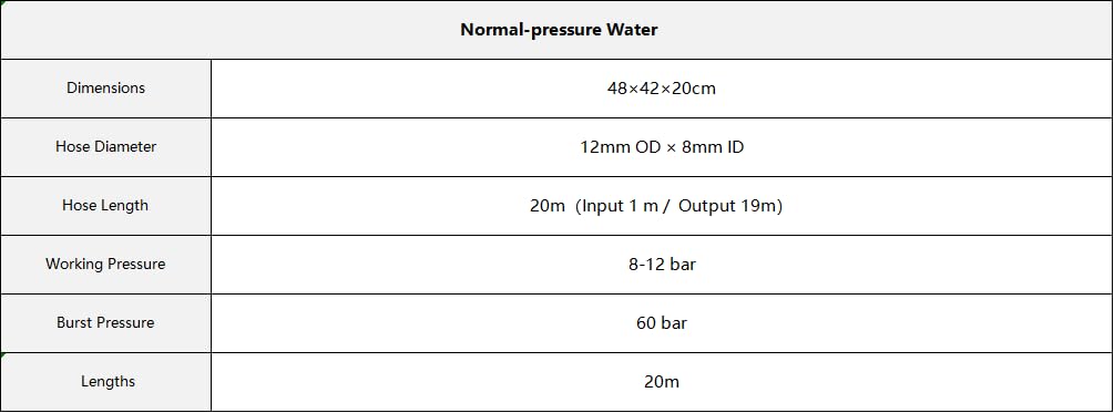Maxcarl Retractable Water Hose Reel 1/2 in x 65 ft with Spray Gun, Wall Mounted High Pressure Hose Reel