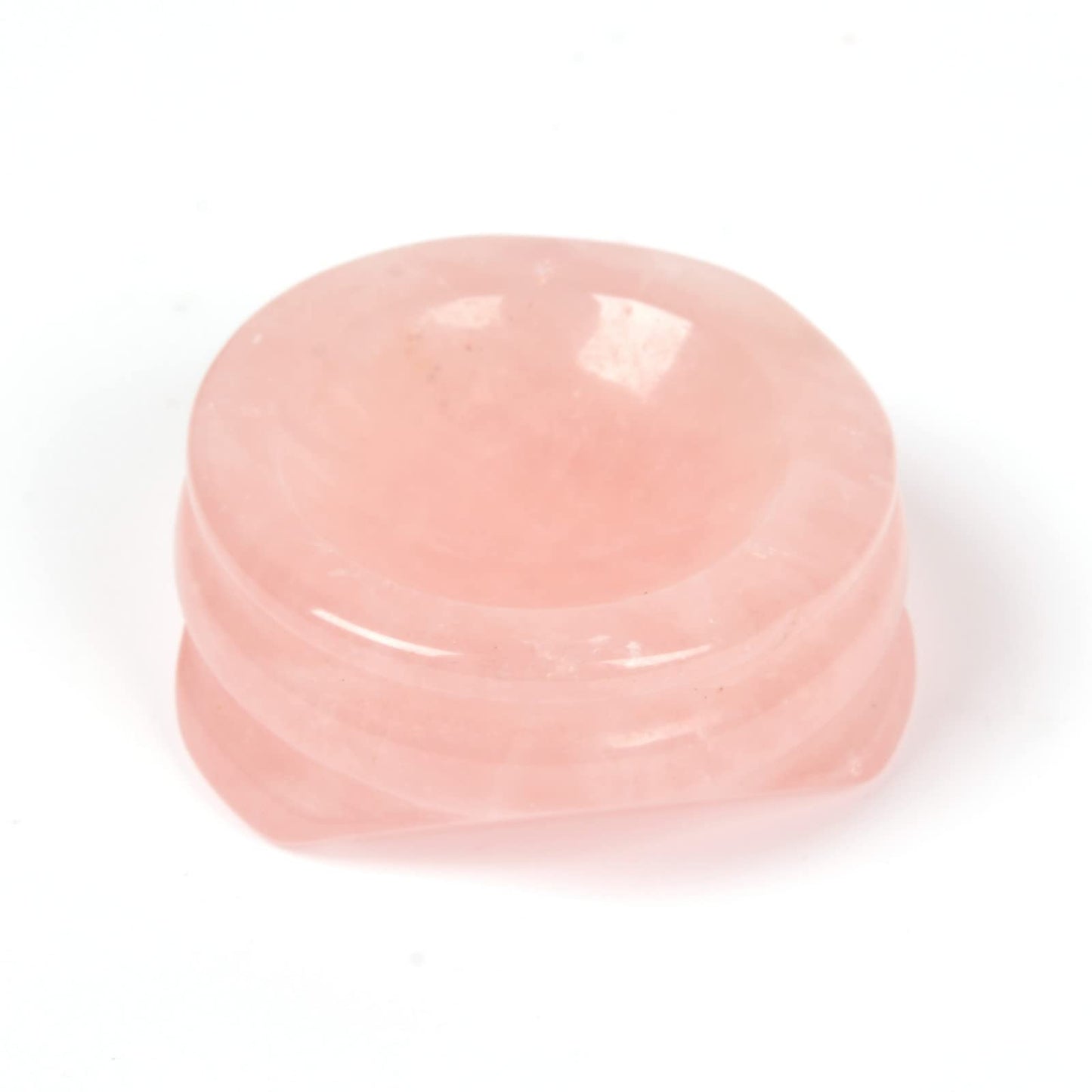 Justinstones Natural Rose Quartz Gemstone Egg Crystal Healing Chakra Meditation Home Office Decor Stone with Stone Stand