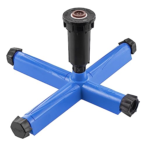 Orbit 27884Z Above Ground All-in-One Irrigation Sprinkler System for Lawn Kit