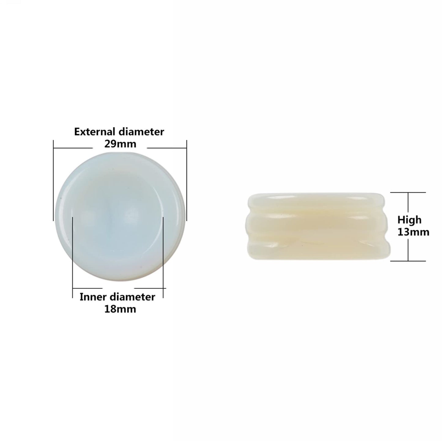 Justinstones Natural White Clear Quartz Gemstone Egg Crystal Healing Chakra Meditation Home Office Decor Stone with Stone Stand