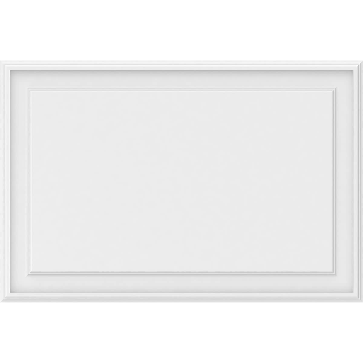 Ekena Millwork 36"W x 24"H x 5/8"P Legacy Raised Panel Decorative Wall Panel