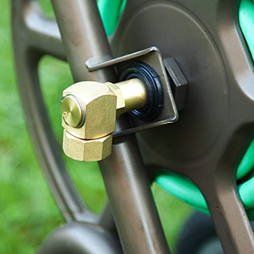 Liberty Garden Products 302 Two Wheel Hose Cart, Bronze